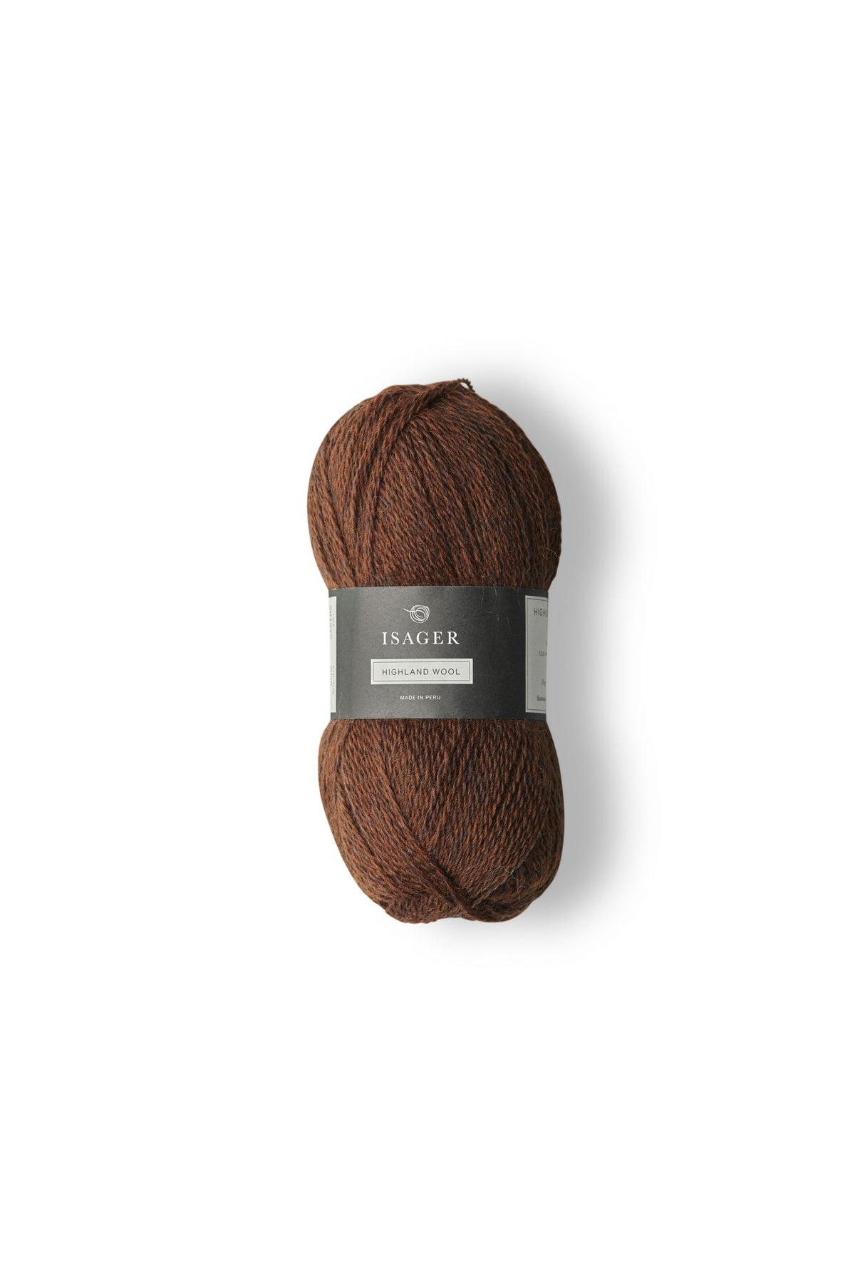 Isager Highland Wool - Soil