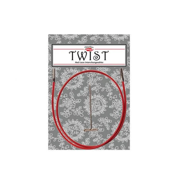 ChiaoGoo LARGE Twist Red Kabels